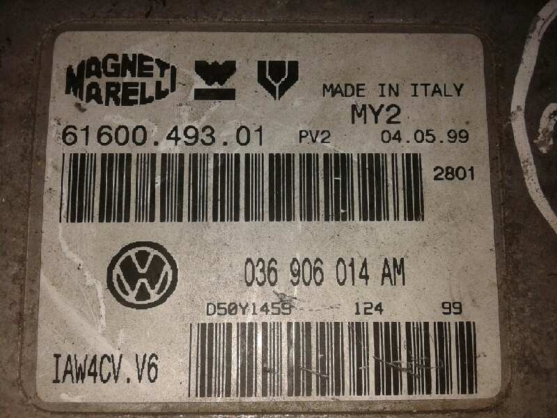 Recambio de centralita motor uce para volkswagen lupo (6x1/6e1) 1.4 16v referencia OEM IAM 6160049301 036906014AM 