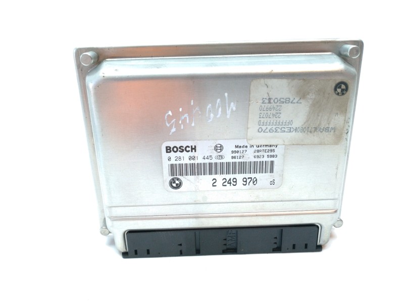 Recambio de centralita motor uce para bmw serie 3 berlina (e46) 320d referencia OEM IAM 0281001445 2249970 7785033