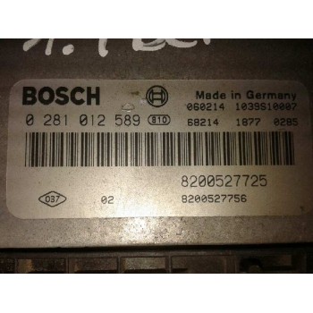 CENTRALITA MOTOR UCE 0281012589 8200527725 8200527756