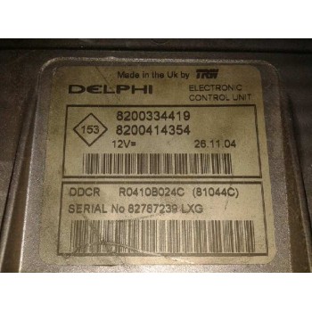 CENTRALITA MOTOR UCE 8200334419 8200414354 