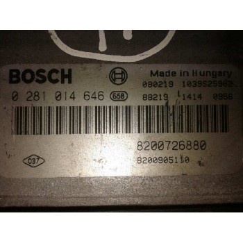 CENTRALITA MOTOR UCE 0281014646 8200726880 8200905110