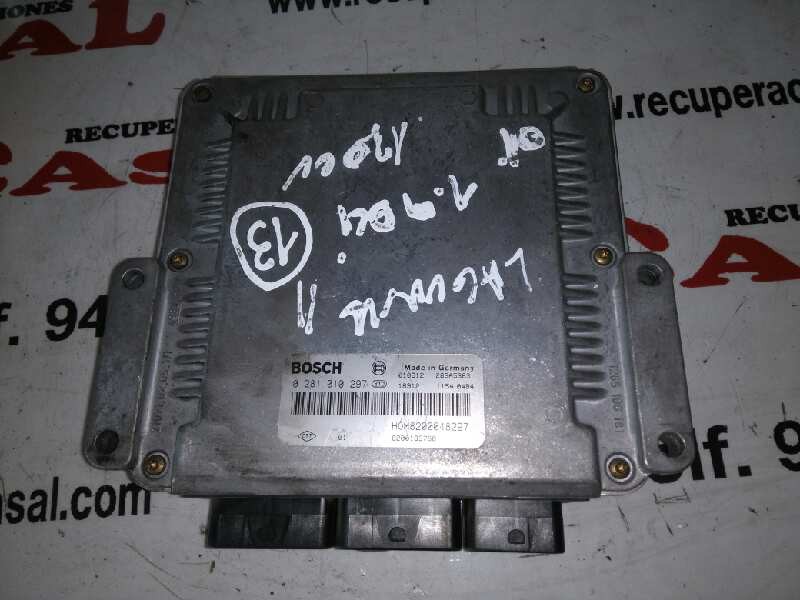 Recambio de centralita motor uce para renault laguna ii (bg0) initiale referencia OEM IAM 0281010297 8200048297 8200183768