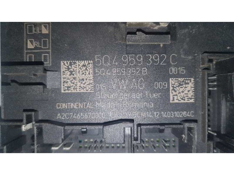 Recambio de modulo confort para volkswagen golf vii lim. (5g1) advance bluemotion referencia OEM IAM 5Q4959392C  