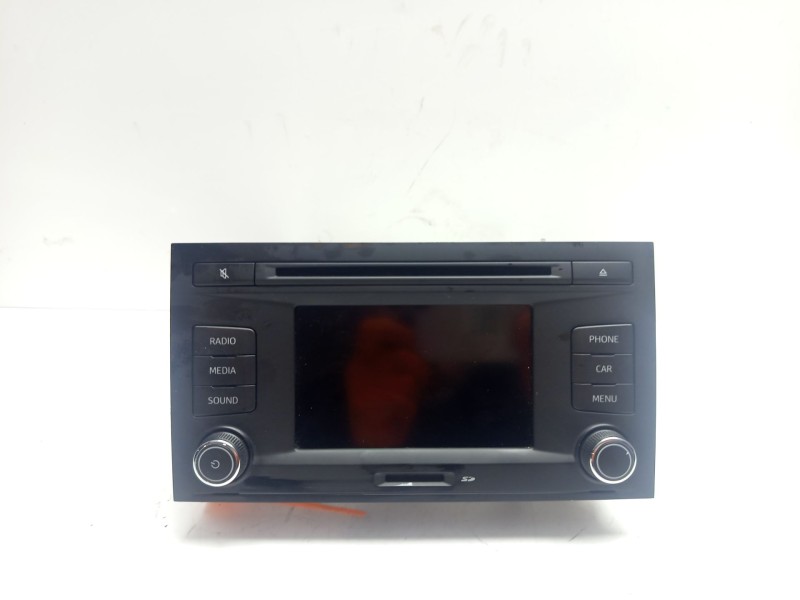 Recambio de sistema audio / radio cd para seat leon (5f1) 1.6 tdi referencia OEM IAM 5F0035869A  