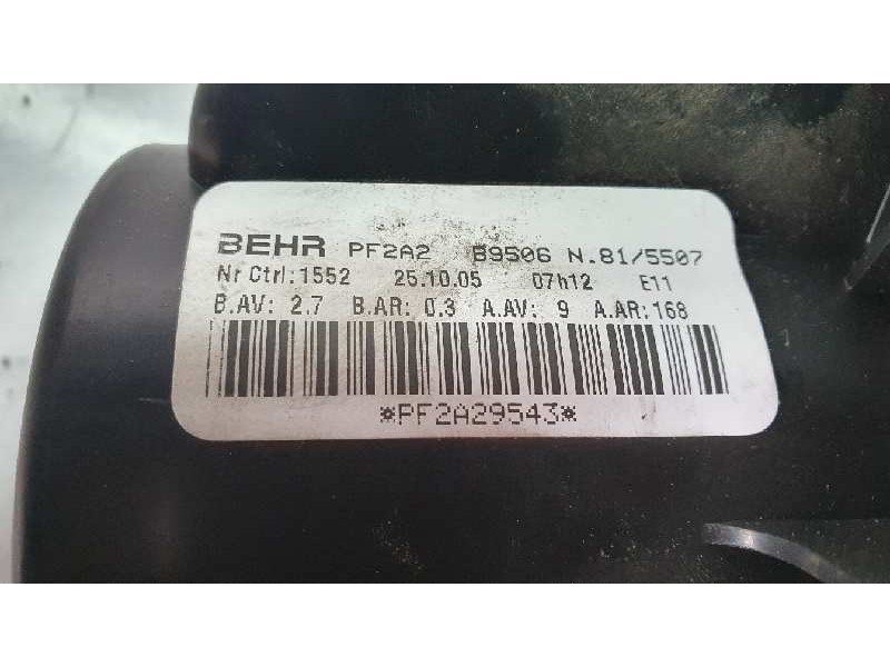 Recambio de motor calefaccion para peugeot 307 berlina (s2) xr referencia OEM IAM PF2A2  