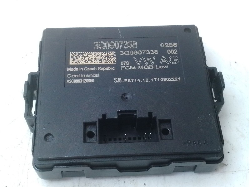 Recambio de modulo electronico para seat leon (5f1) referencia OEM IAM 3Q0907338  