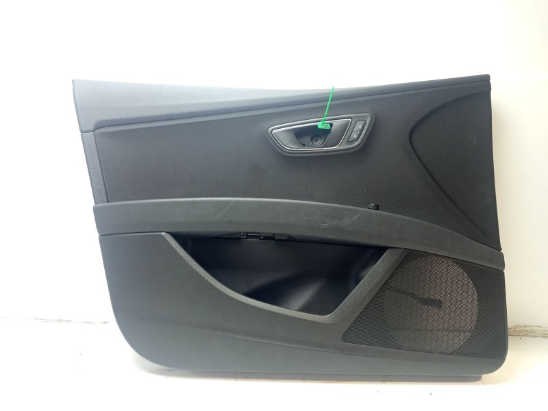 Recambio de guarnecido puerta delantera izquierda para seat leon (5f1) 1.6 tdi referencia OEM IAM 5F4867011A  