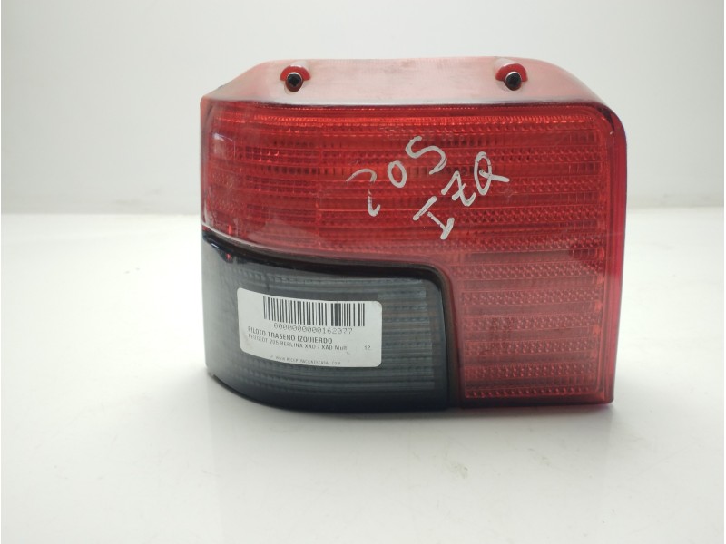 Recambio de piloto trasero izquierdo para peugeot 205 berlina xad / xad multi referencia OEM IAM A9A  