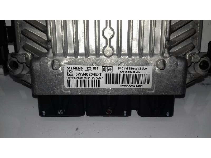 Recambio de centralita motor uce para peugeot 407 st confort referencia OEM IAM 5WS40204ET 9658345280 