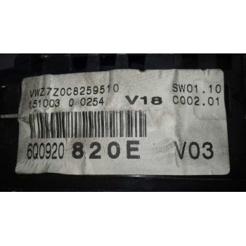 CUADRO INSTRUMENTOS VWZ7Z0C8259510 15100300251 