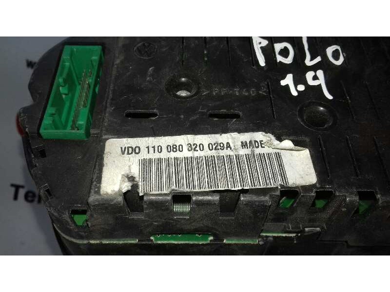 Recambio de cuadro instrumentos para volkswagen polo (9n3) 1.4 16v referencia OEM IAM 110080320029A  