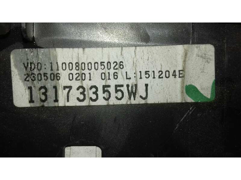 Recambio de cuadro instrumentos para opel corsa c corsavan referencia OEM IAM 13173355WJ  110080005026