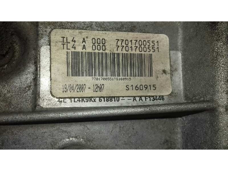 Recambio de caja cambios para renault scenic ii 1.5 dci diesel referencia OEM IAM TL4000  
