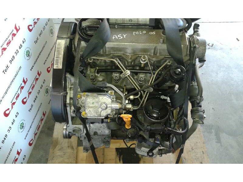 Recambio de motor completo para volkswagen polo (9n1) conceptline referencia OEM IAM 038100103MX ASY 