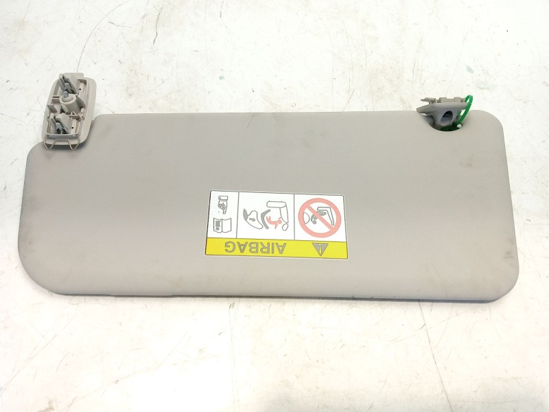 Recambio de parasol derecho para toyota proace verso referencia OEM IAM SU001A4312  