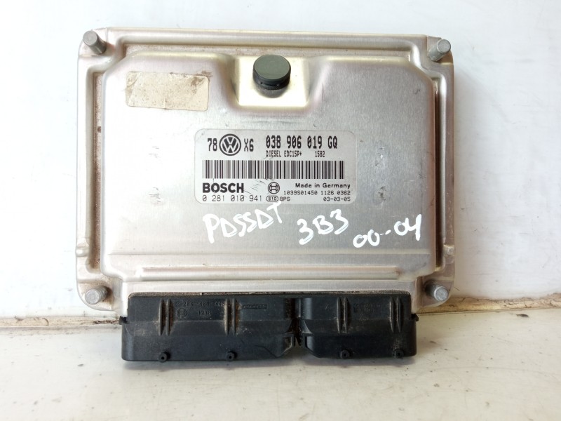 Recambio de centralita motor uce para volkswagen passat berlina (3b3) advance referencia OEM IAM 038906019GQ 0281010941 