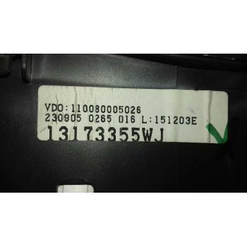 CUADRO INSTRUMENTOS 13173355WJ 110080005026 